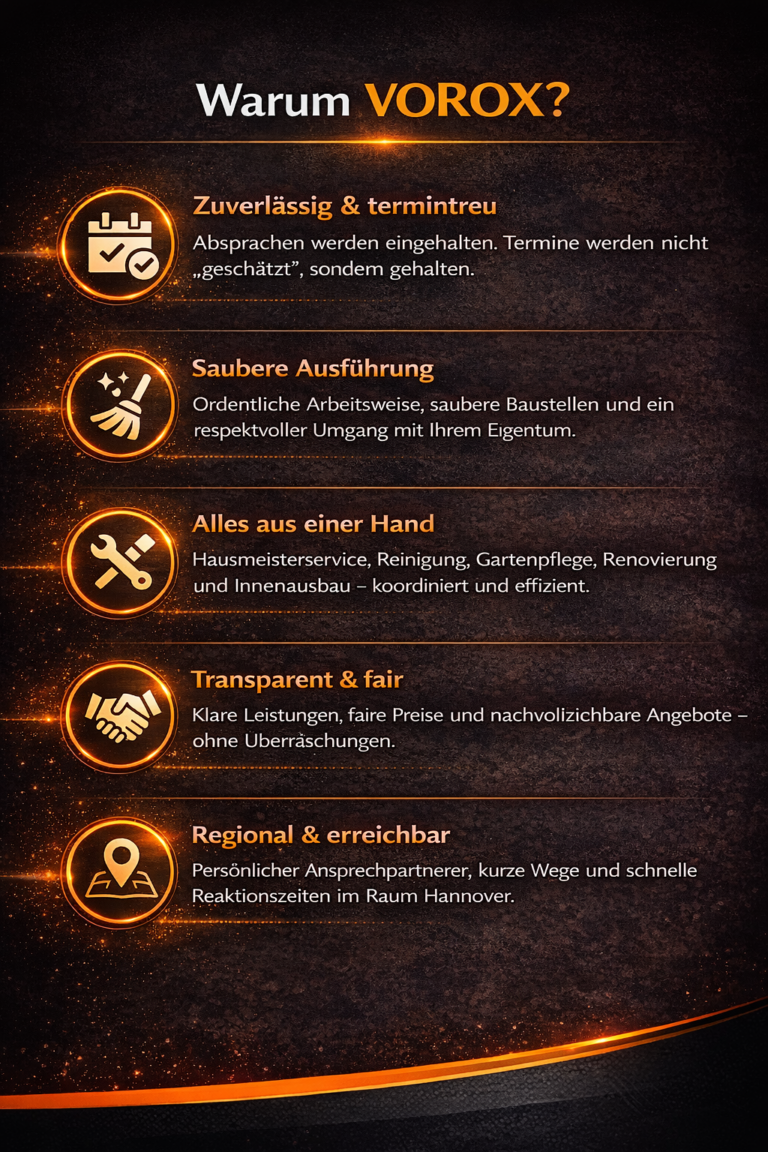 Hausmeisterservice HannoverEntrümpelung Hannover